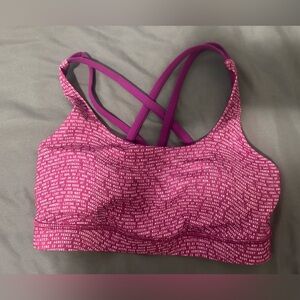Lululemon Pink Athletic‎ Sports Bra Size 4